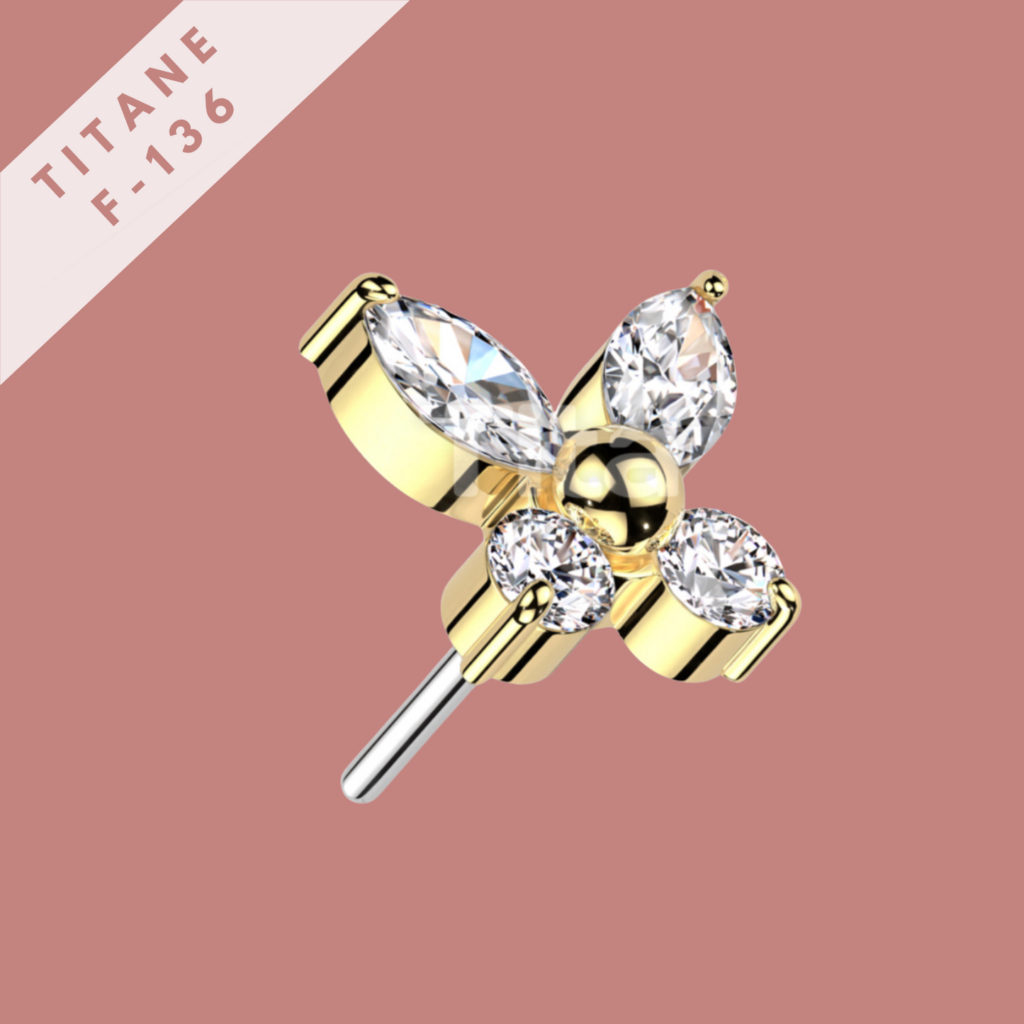 Piercing Nabi - titane