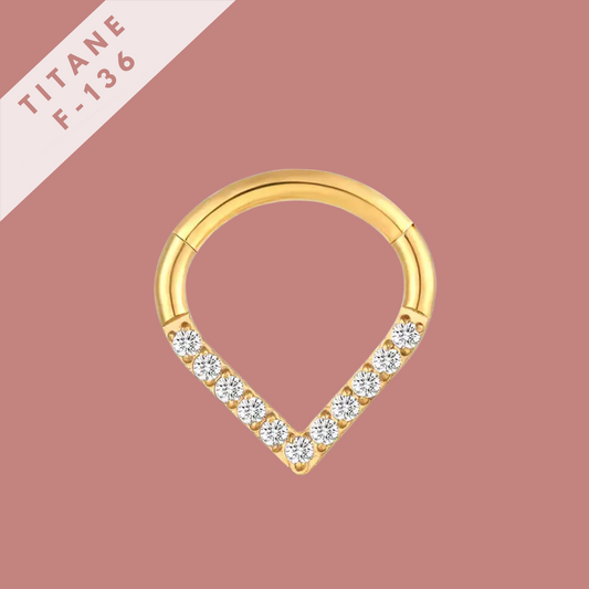 Piercing Melly - titane