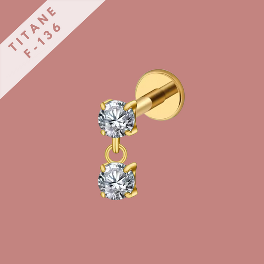 Piercing Leila - titane